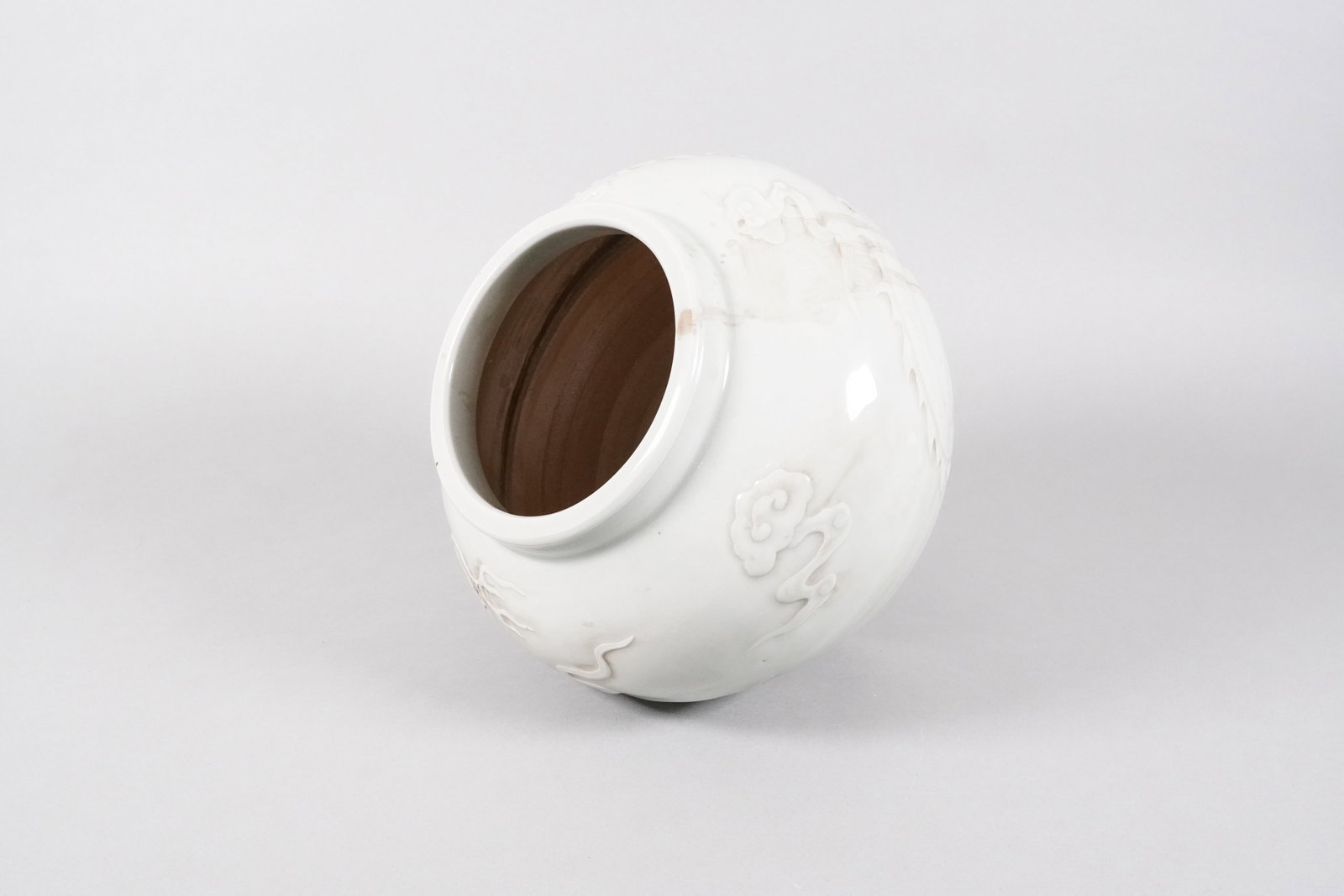 2 Chinese white jars - 3