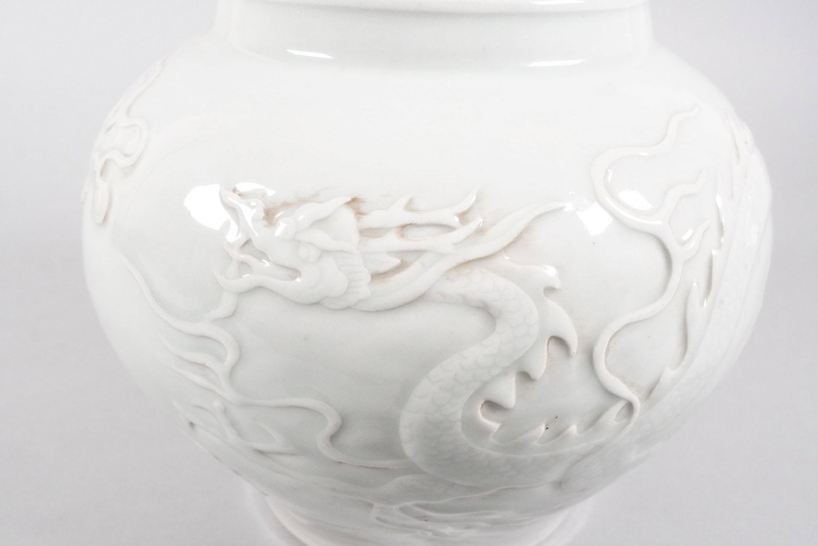 2 Chinese white jars - 8