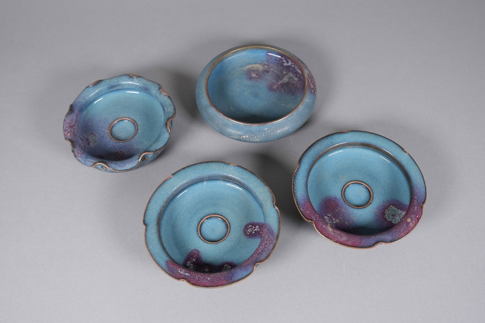 Lots Chinese purple washers - 3