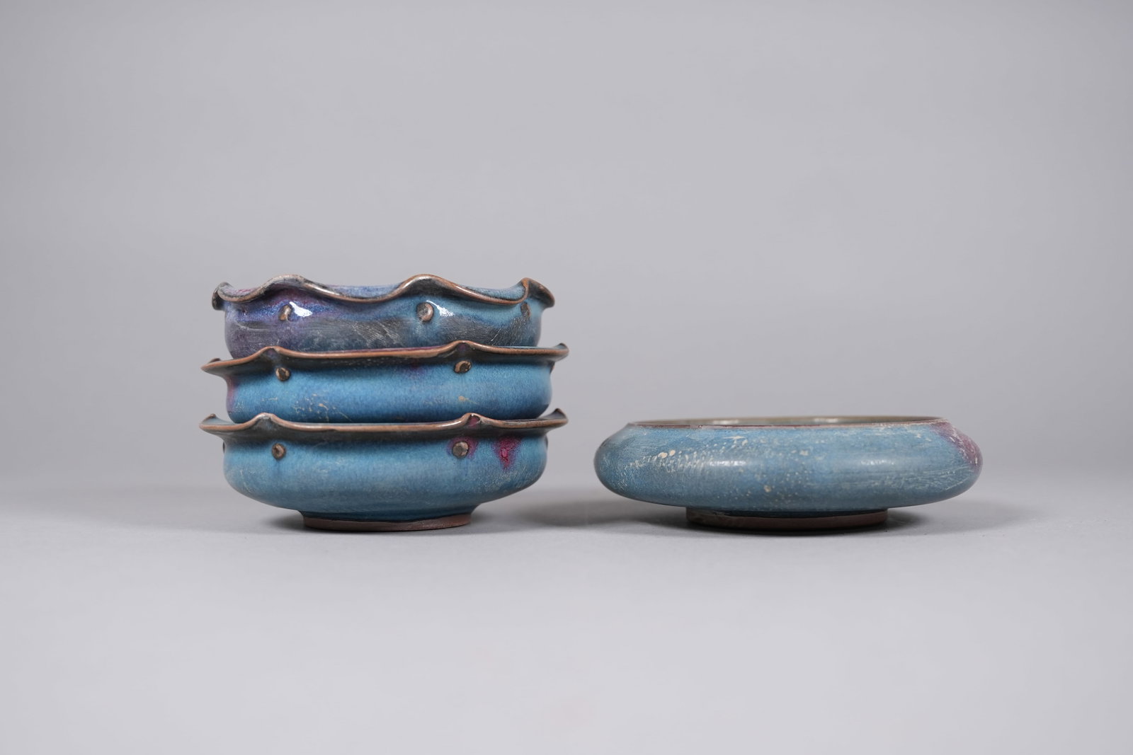 Lots Chinese purple washers - 5