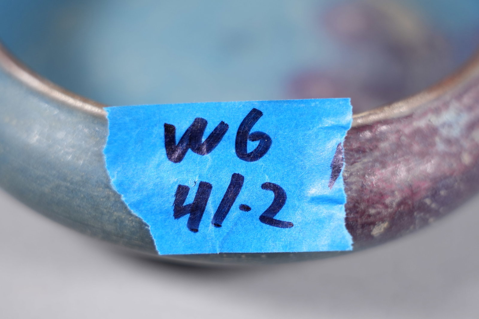 Lots Chinese purple washers - 7