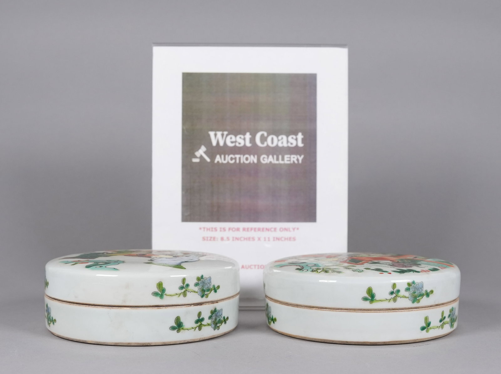2 Chinese lidded box - 2