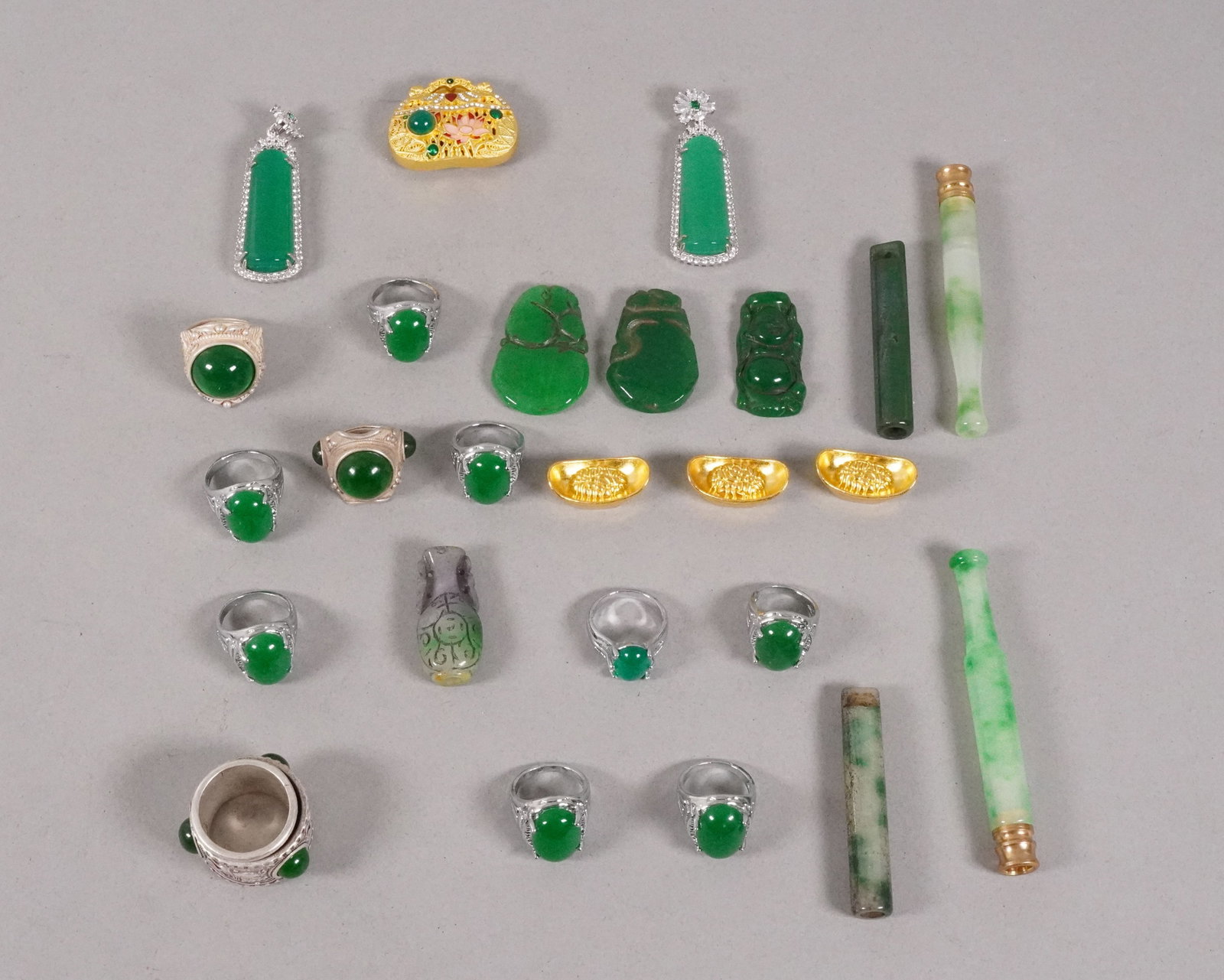 Lots Chinese fine jewelry: Lots Chinese fine jewelry.