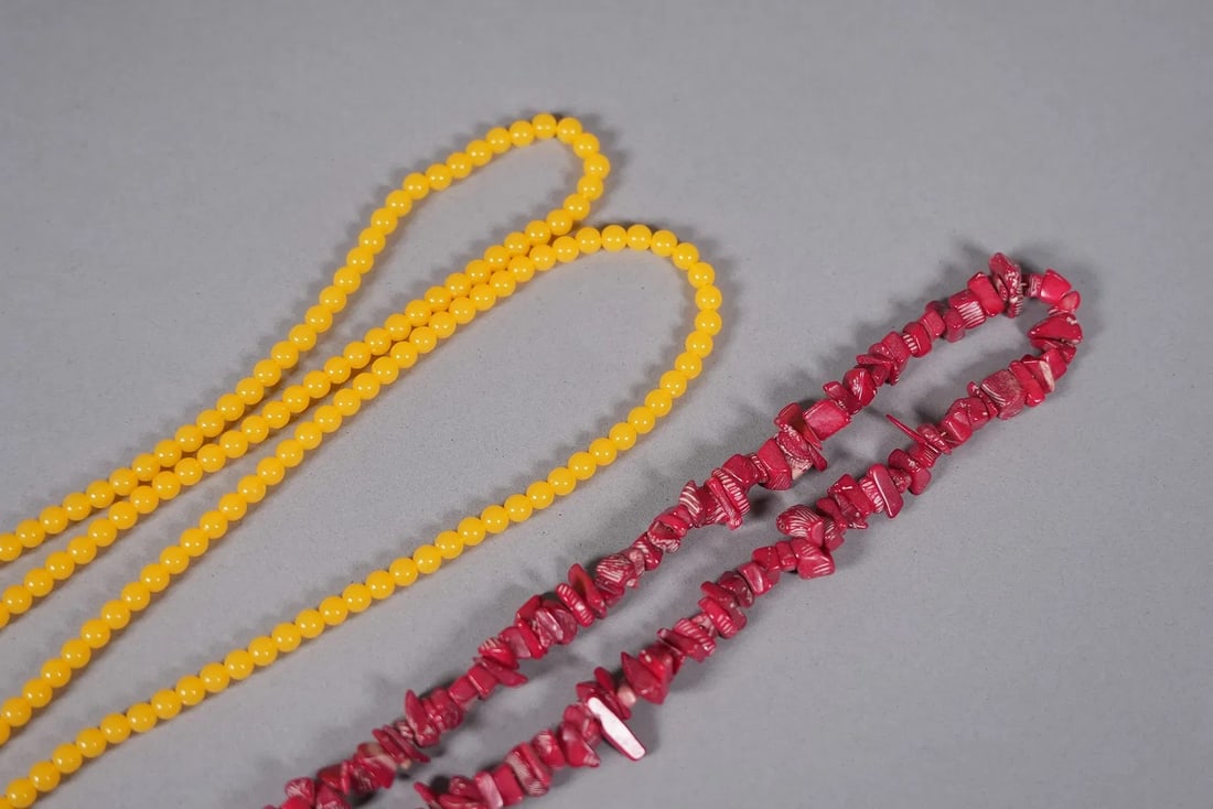 Lots Chinese fine necklaces - 5