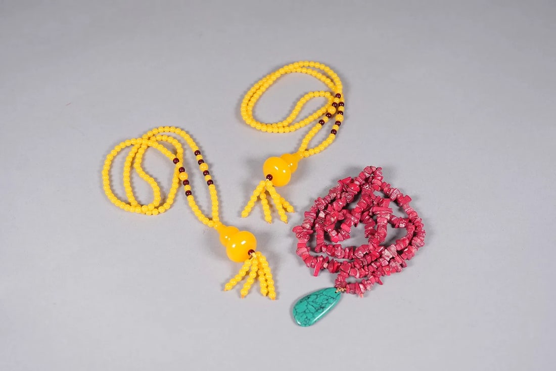 Lots Chinese fine necklaces - 6