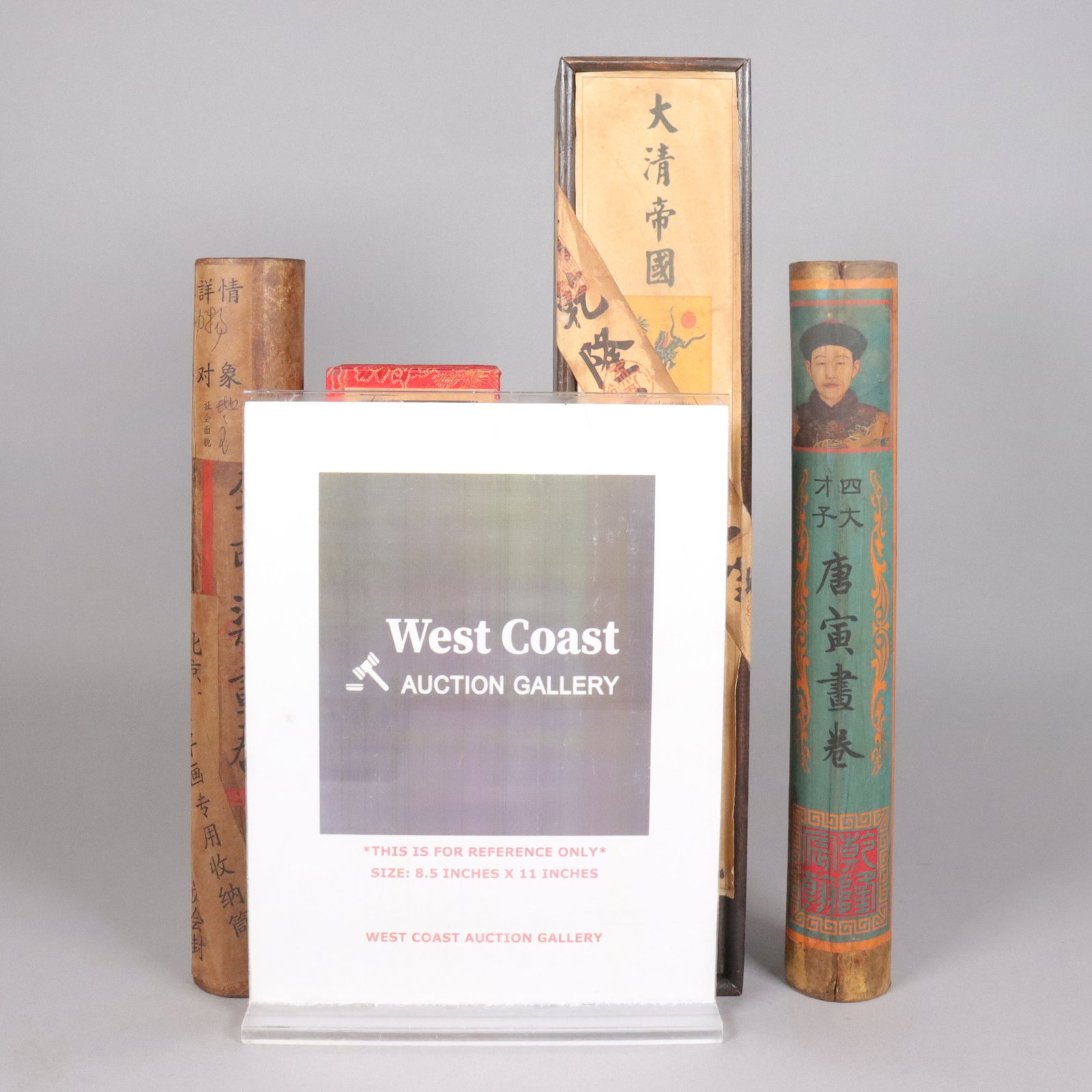 Lots Chinese art scrolls - 2