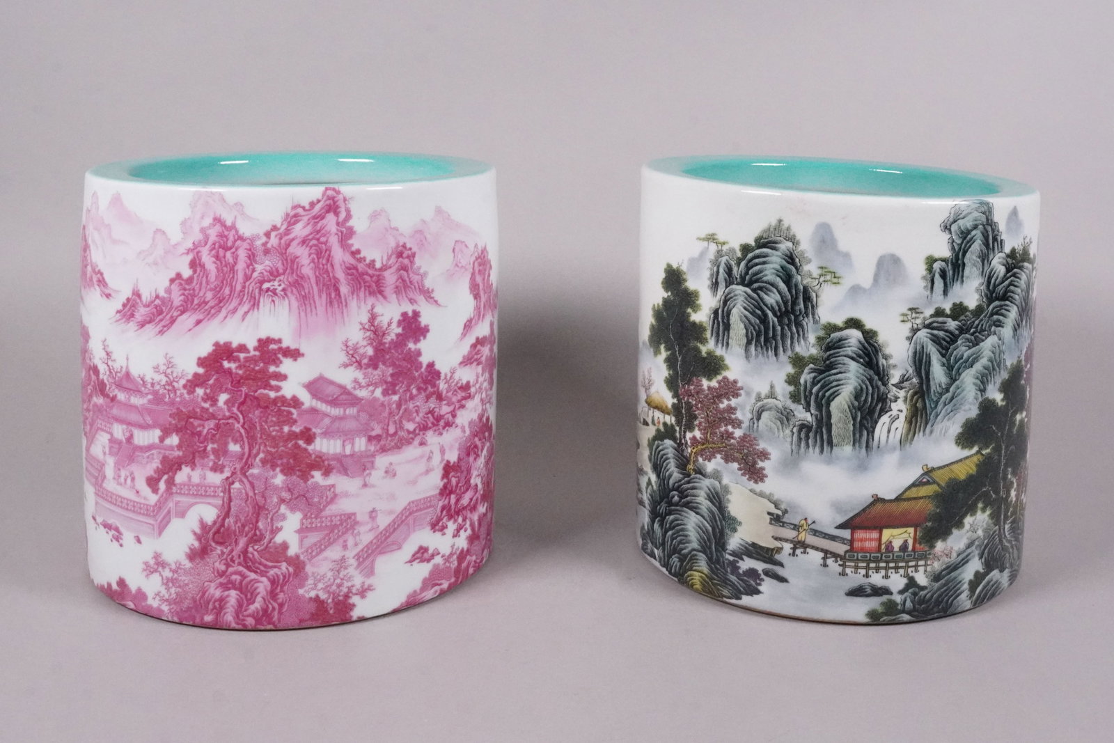 2 Chinese heavy brush pot (1 of 7)