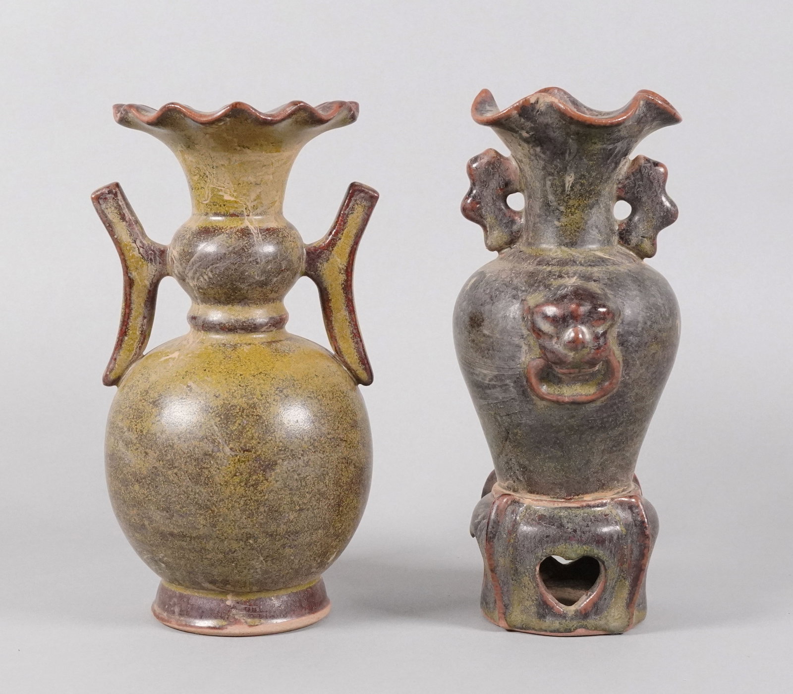 2 Chinese fine green vase (1 of 7)