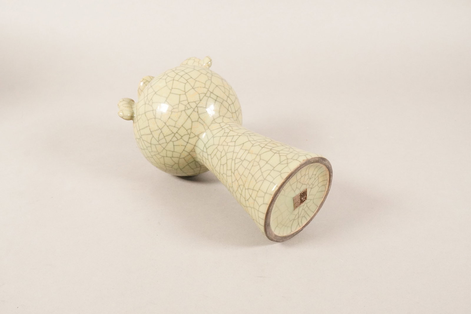 2 Chinese crackled vase - 6