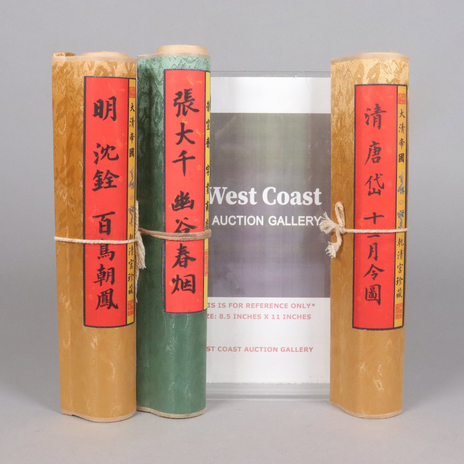 Lots Chinese fine scrolls - 2