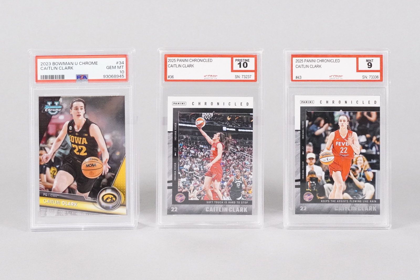Lots Caitlin Clark basketball cards (1 of 8)