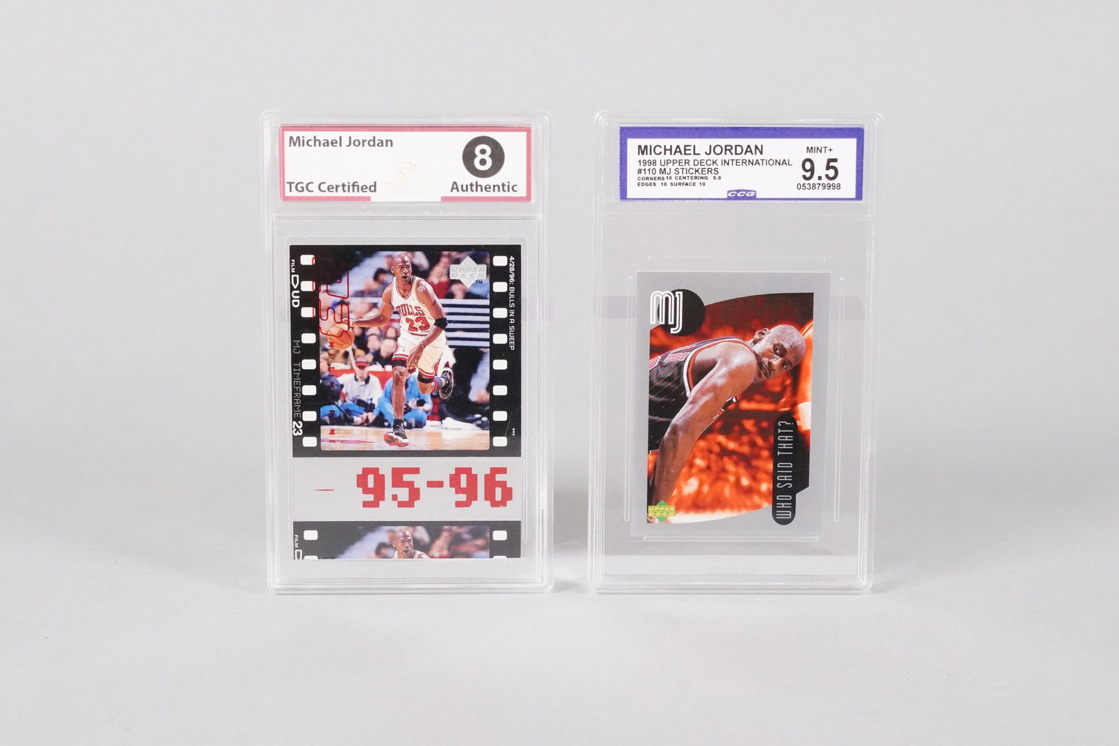 Lots Michael Jordan cards - 2