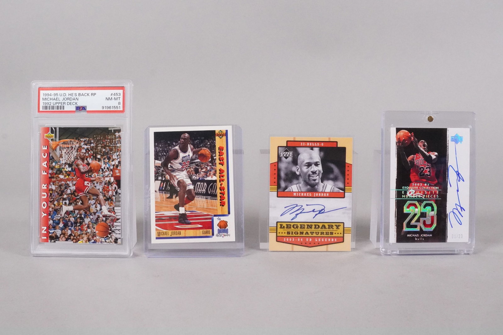Lots Michael Jordan cards: Lots Michael Jordan cards, ungraded. All sales are final, no return. We do not guarantee its card, grading, signature, and condition. Please contact us for quesiton before bidding.