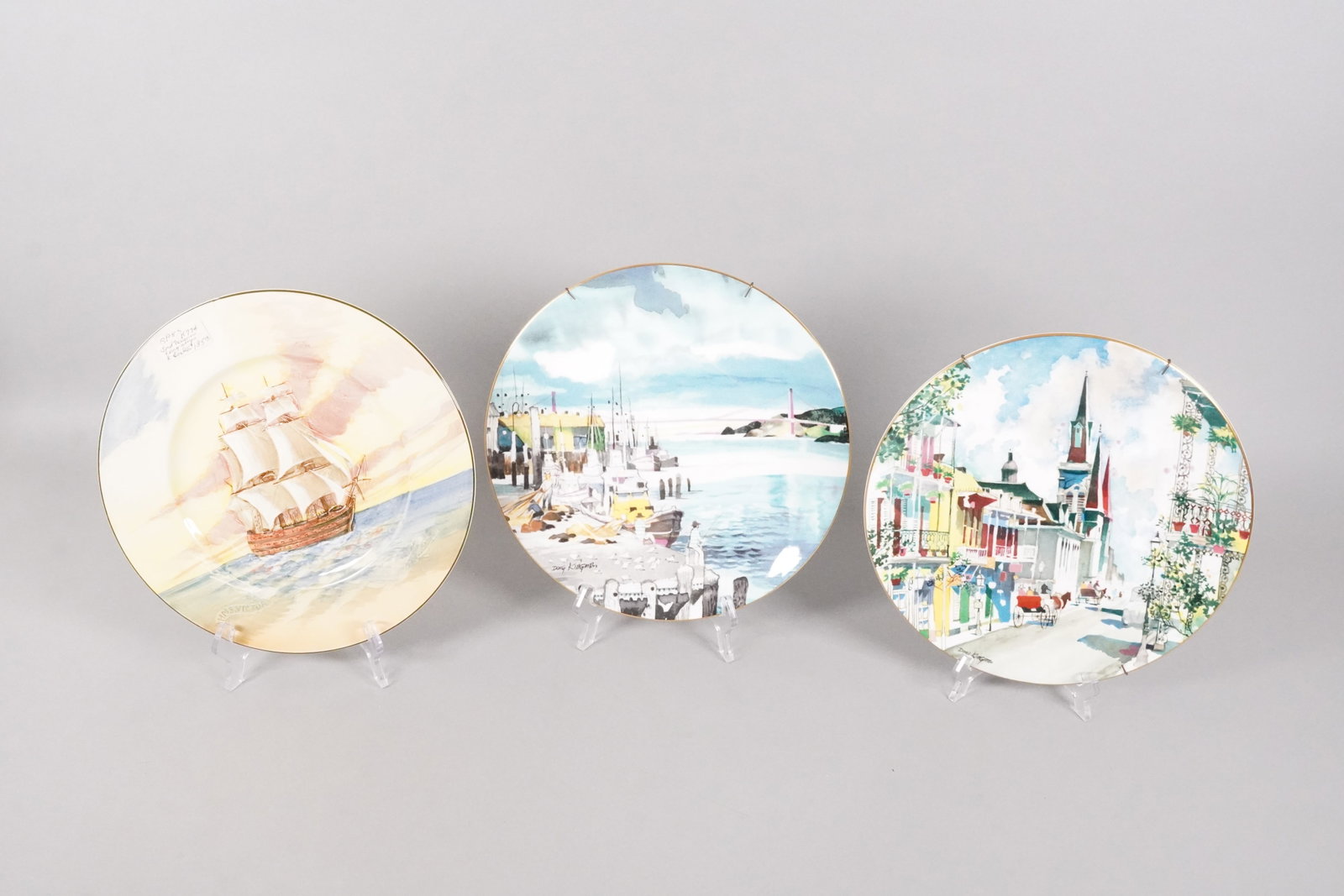 Lots estate plates - 3