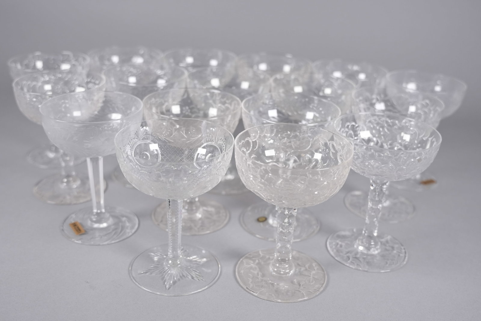 Lots vintage goblets - 4