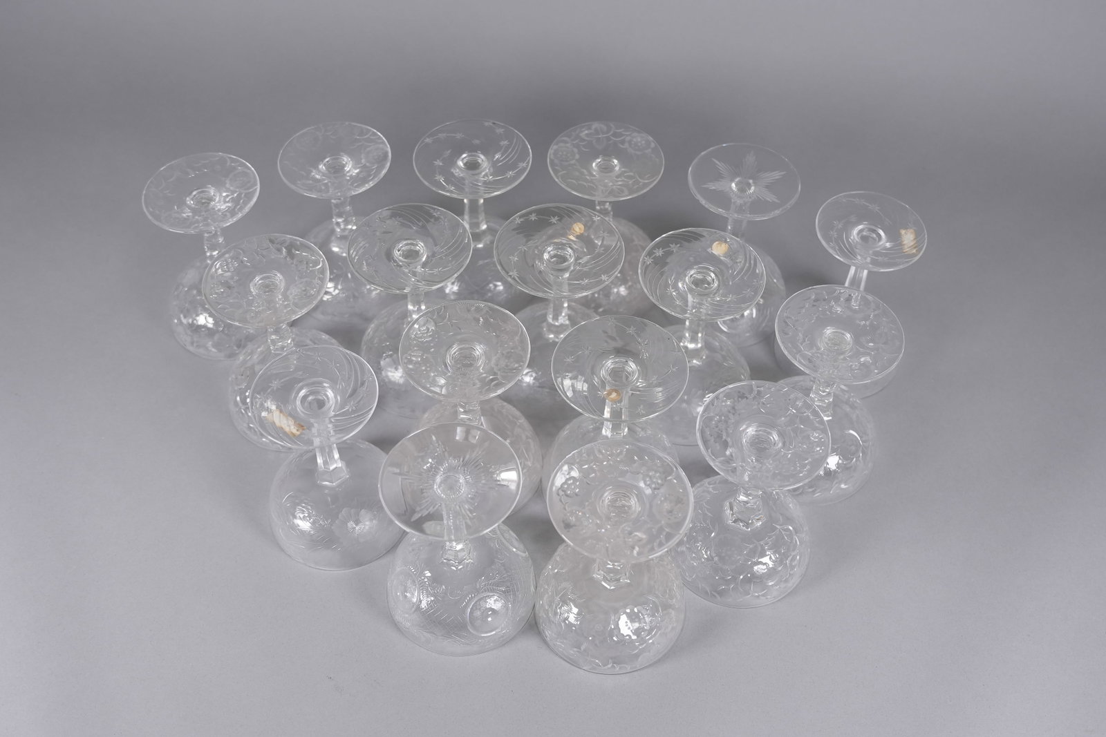 Lots vintage goblets - 5