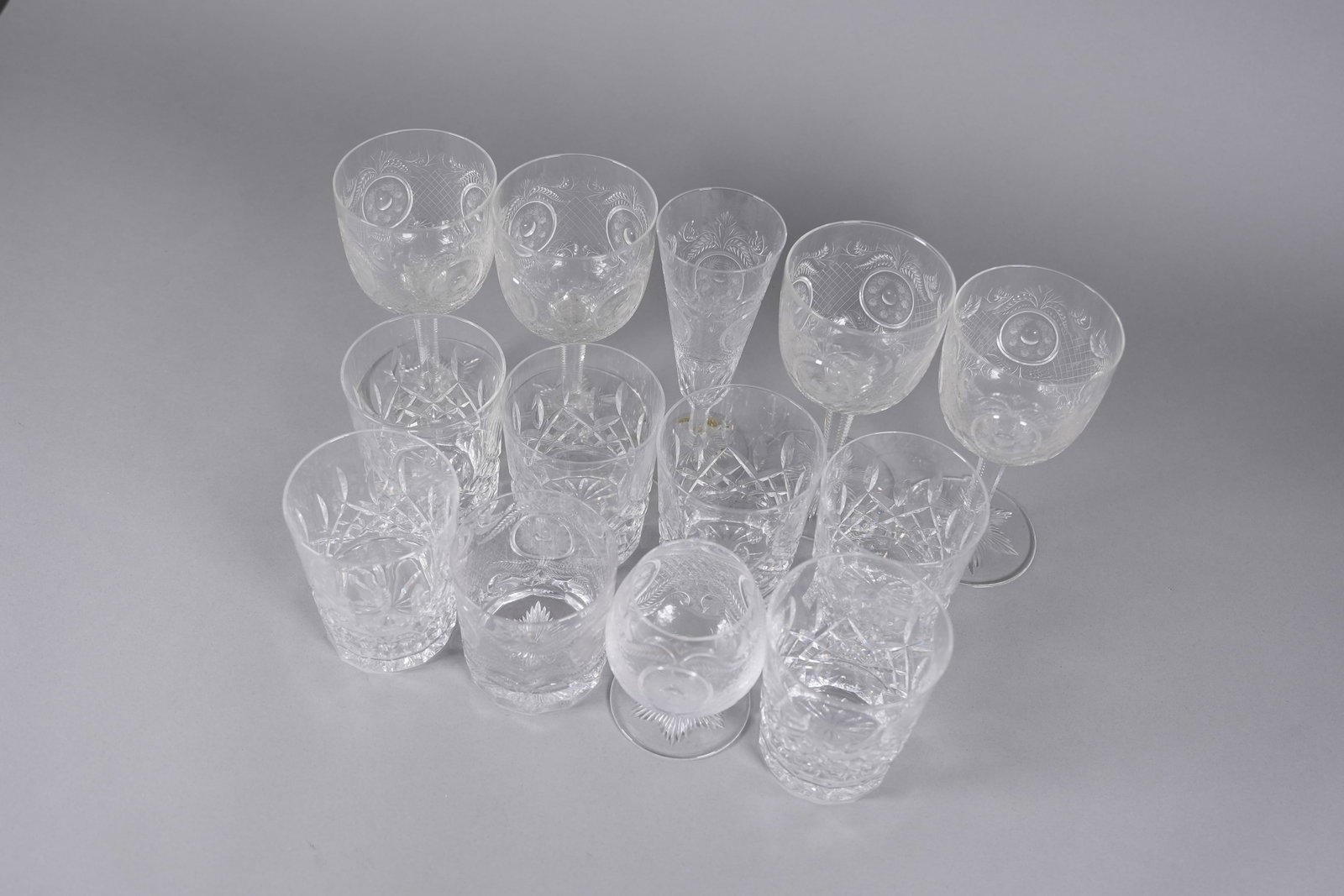 Lots vintage goblets - 4