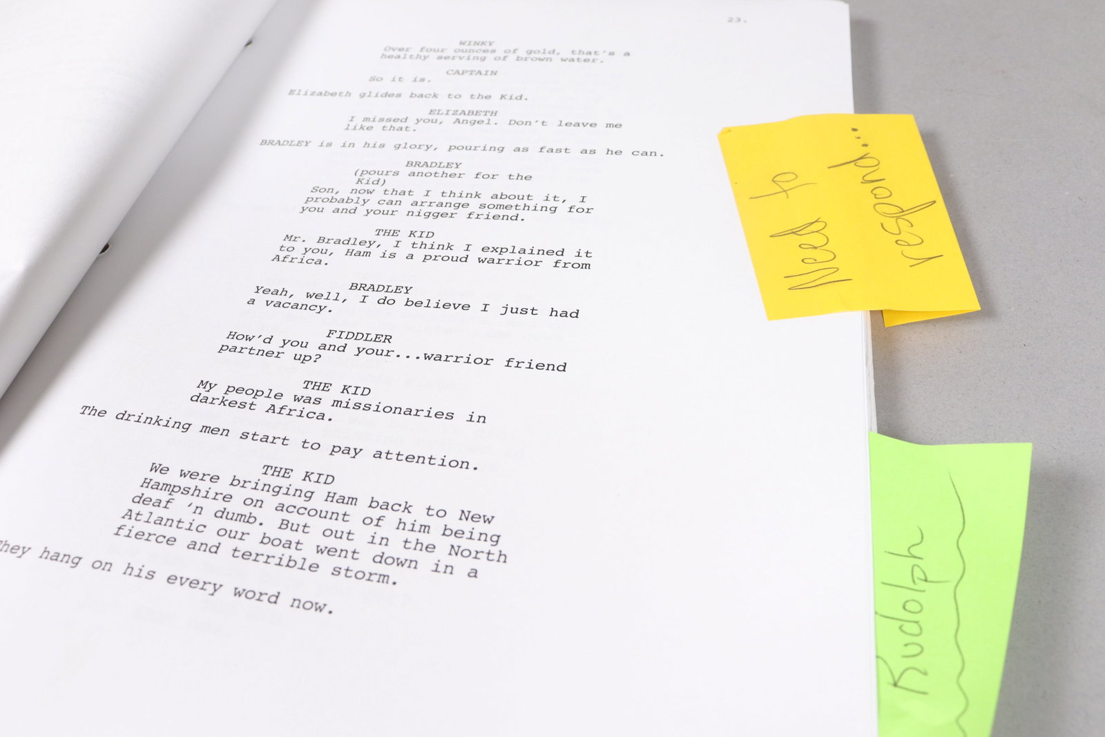 Lots vintage movie scripts - 3