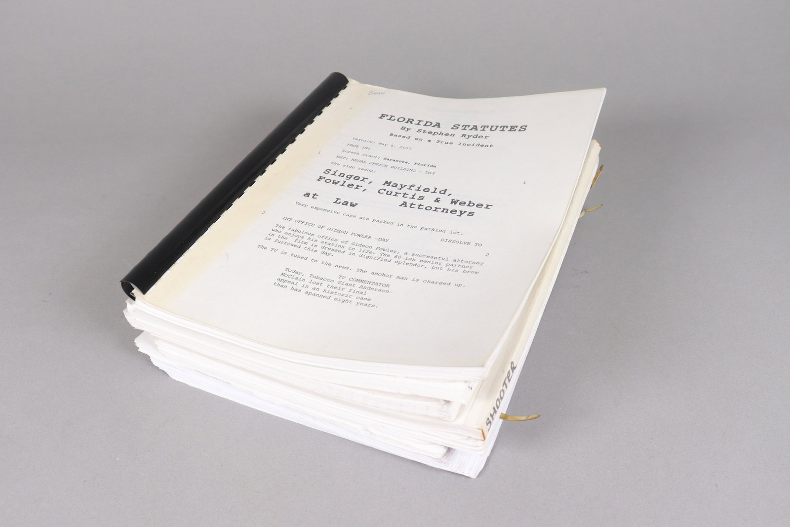 Lots vintage movie scripts: Lots vintage movie scripts.