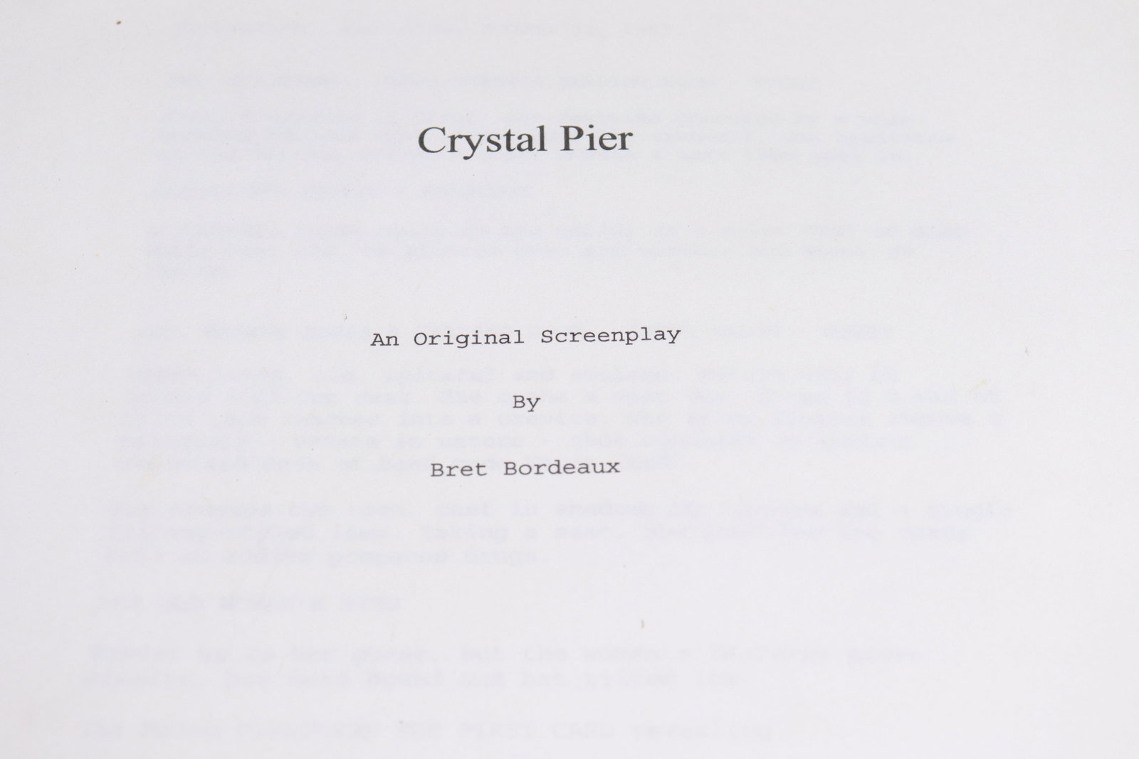 Lots vintage movie scripts - 6