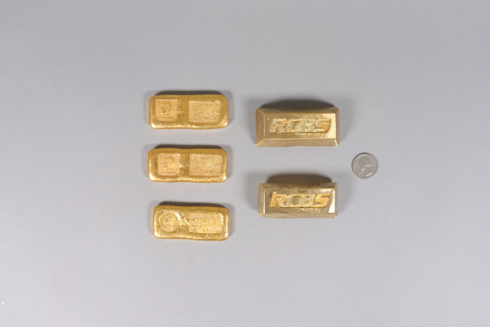 Lots ingots ungraded - 2