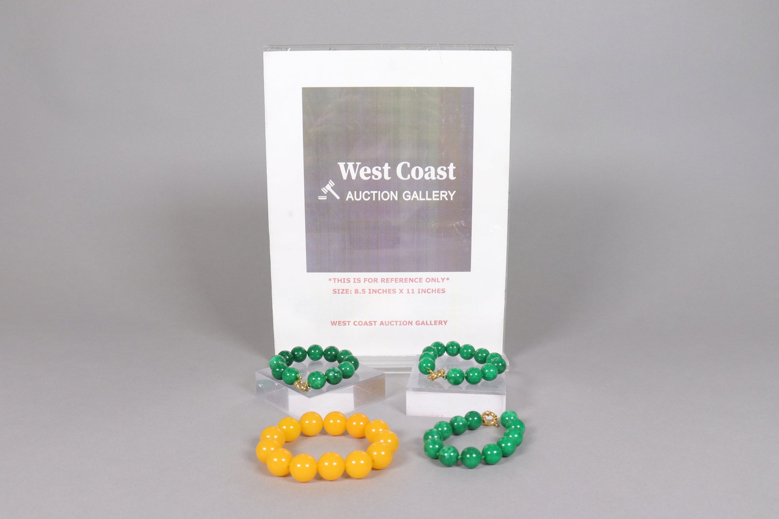 Lots Chinese fine beaded bracelets - 2