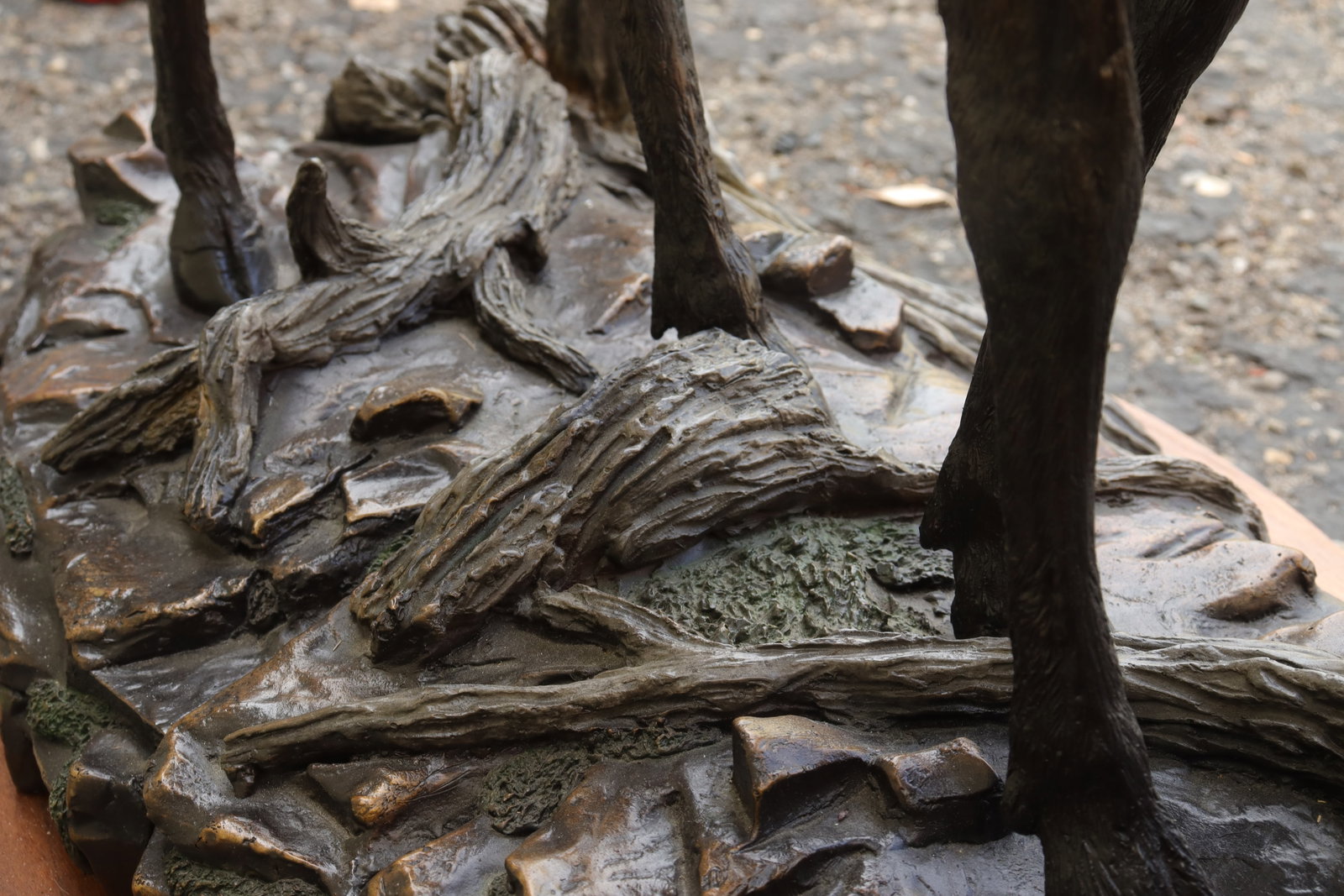 Devin Rowe bronze statue - 6