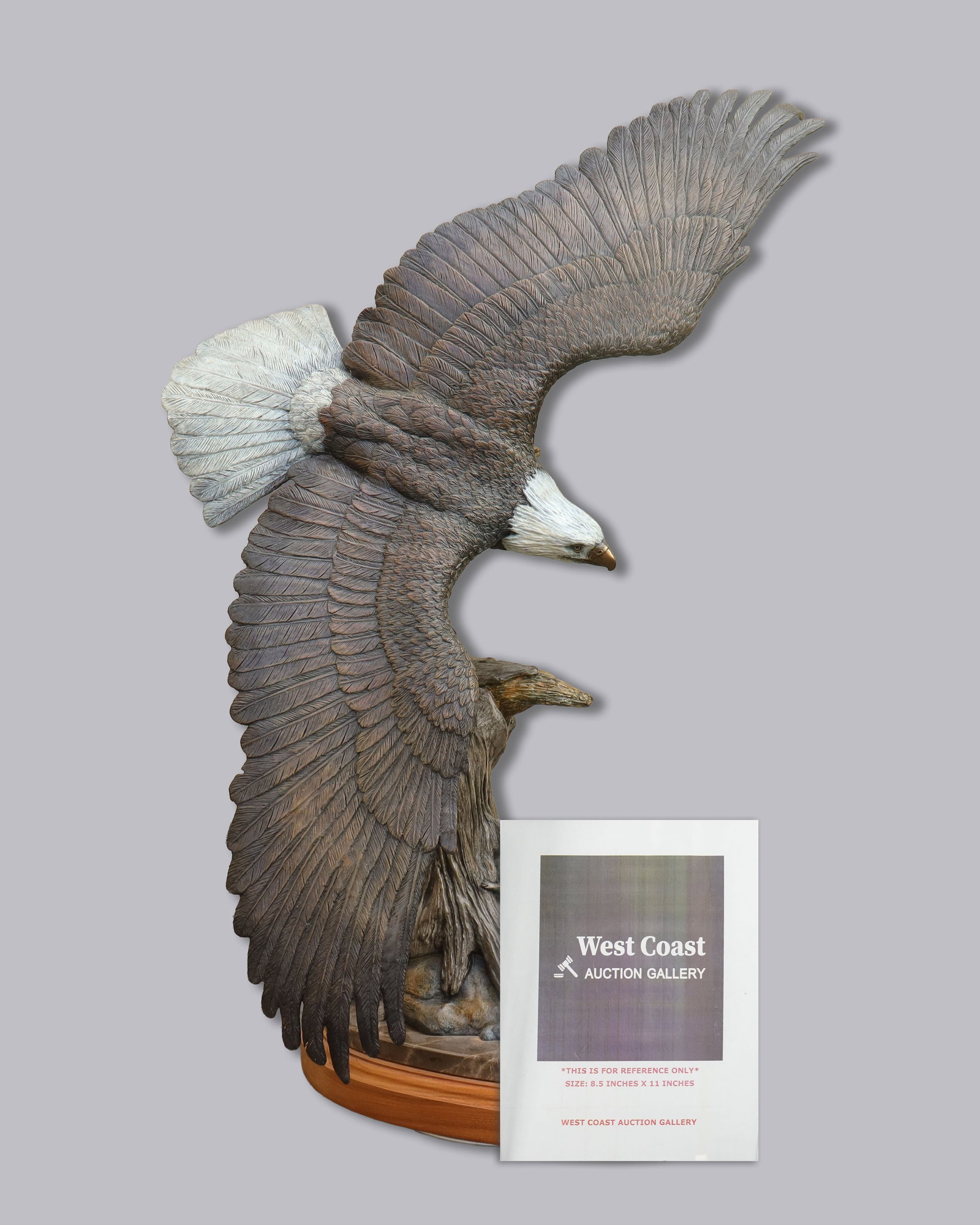 Devin Rowe bronze statue - 2