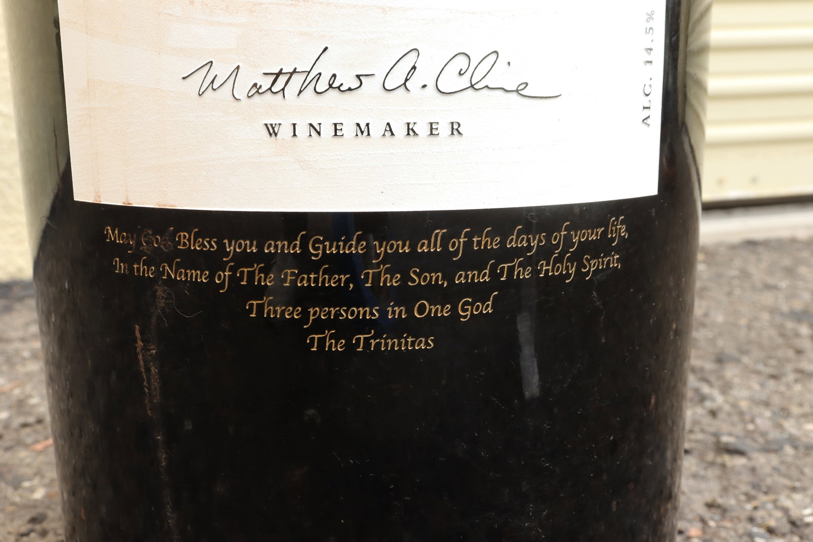 A very large wine - 3