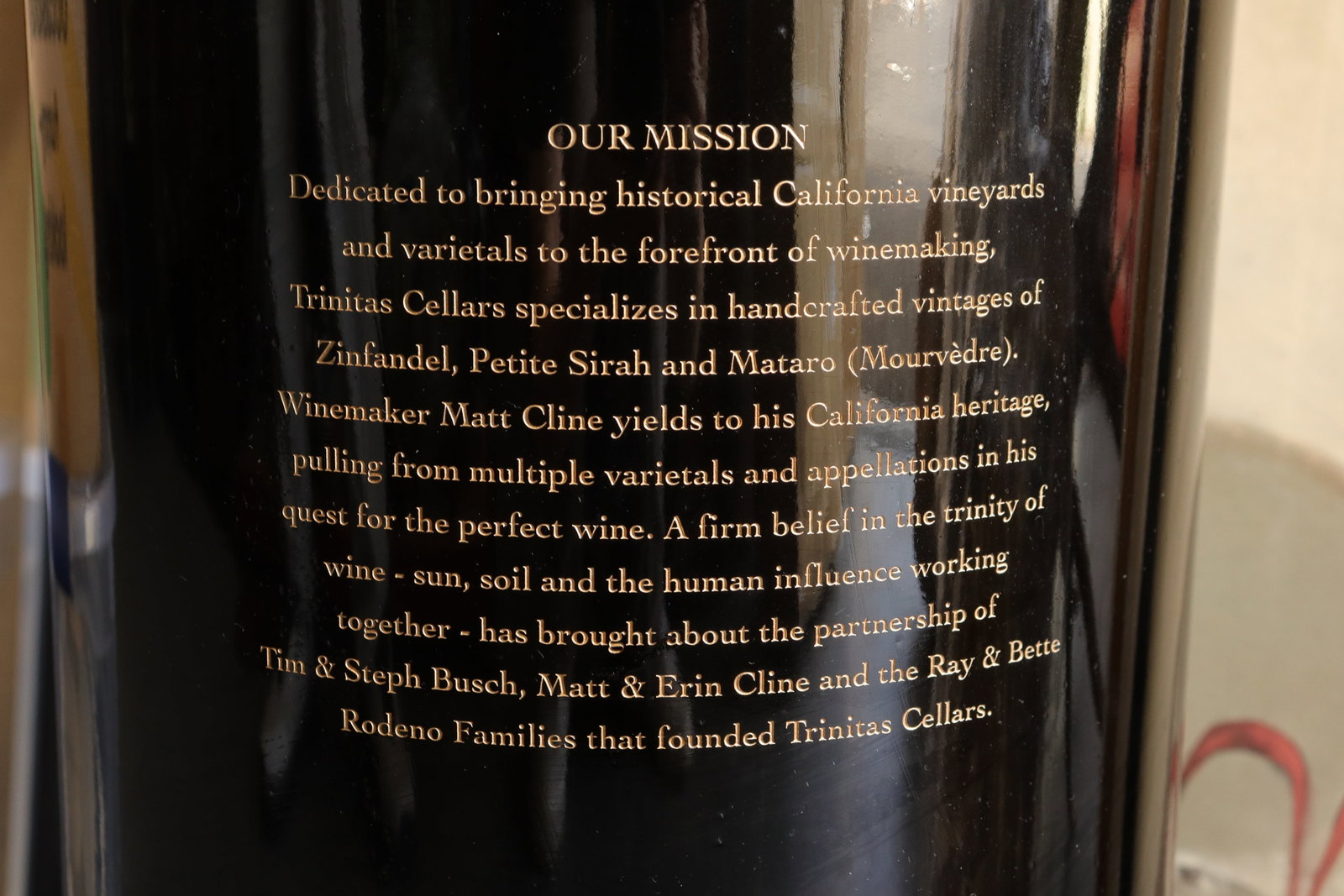 A very large wine - 6