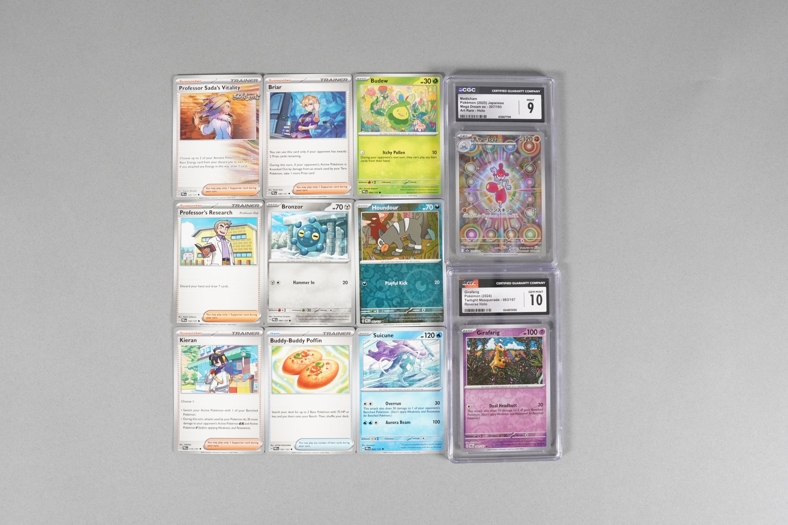 Lots Pokemon cards: Lots Pokemon cards, two were graded.