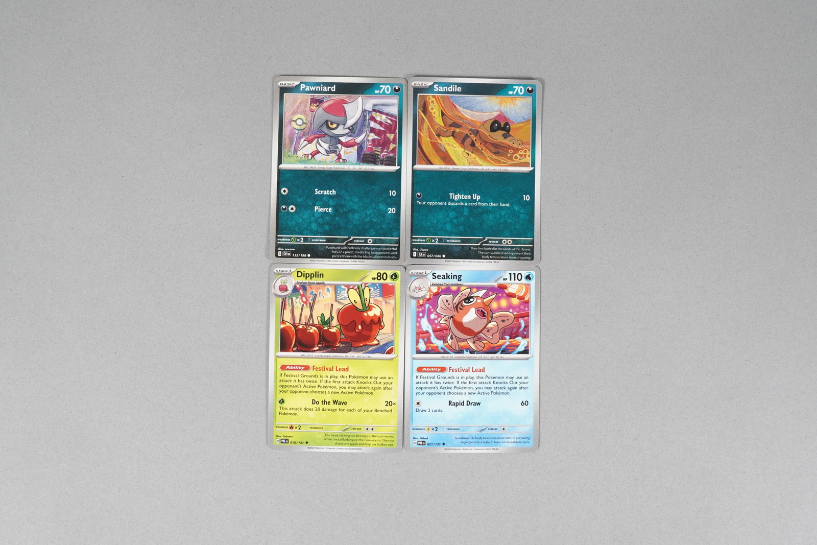 Lots Pokemon cards - 5