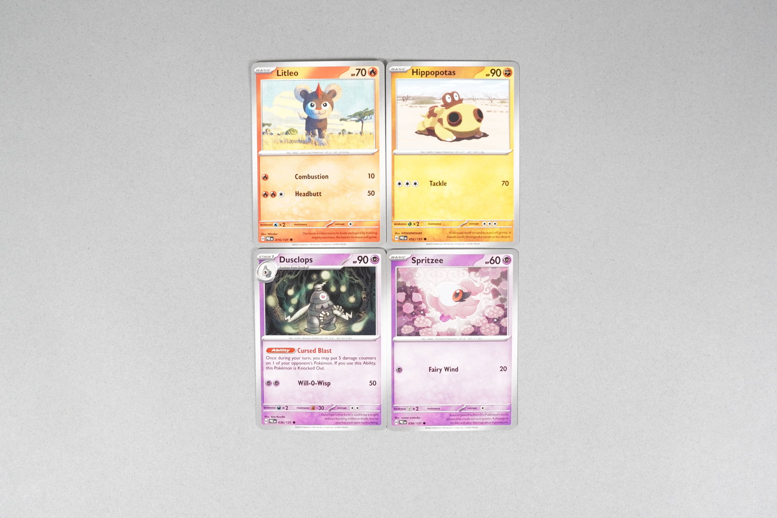 Lots Pokemon cards - 5