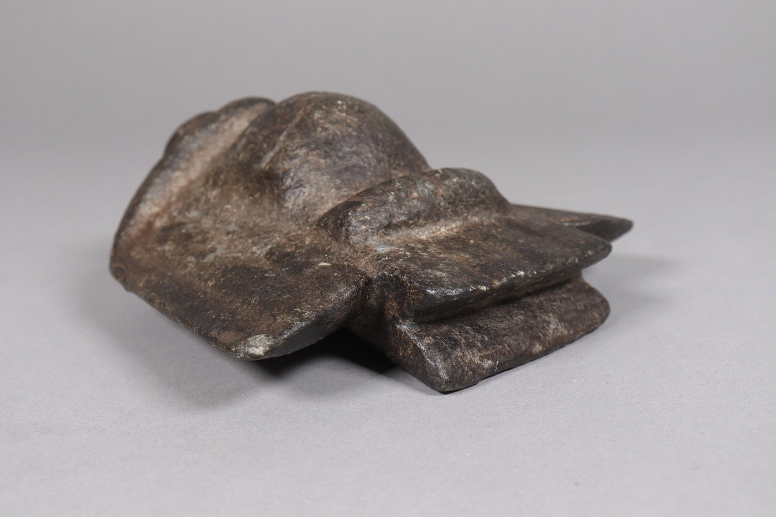 Important ancient tribal stone bird - 8