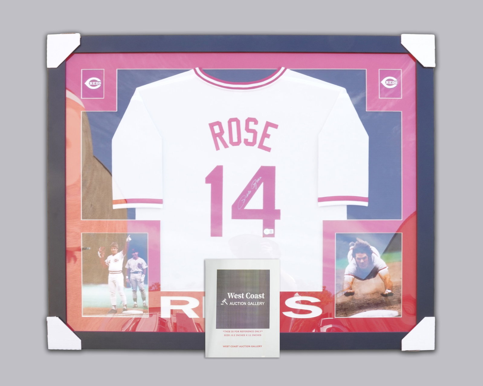 Pete Rose signed jersey - 2