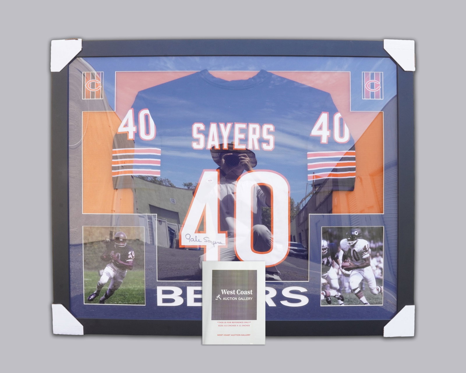 Gale Sayers signed jersey PSA - 2