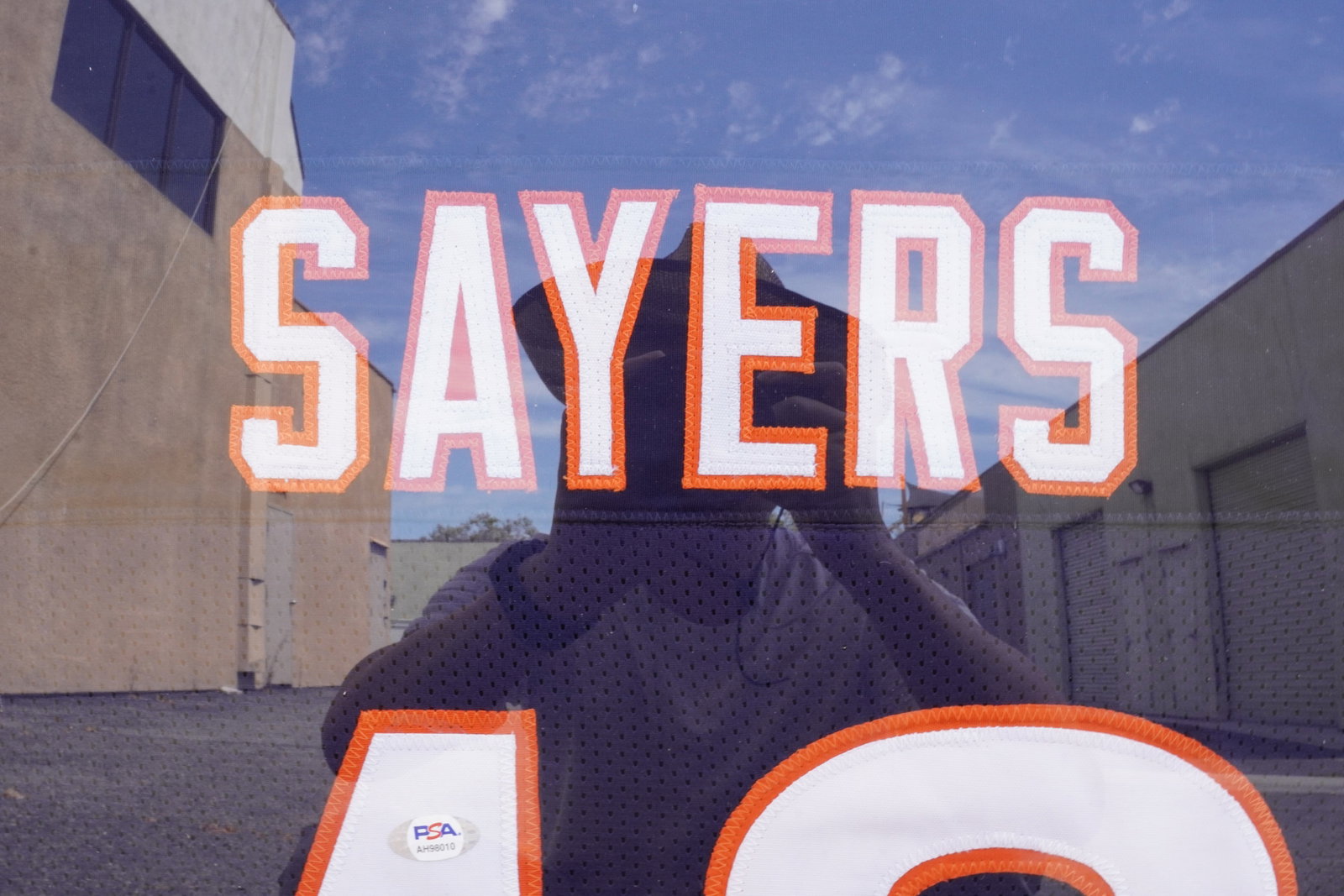 Gale Sayers signed jersey PSA - 4