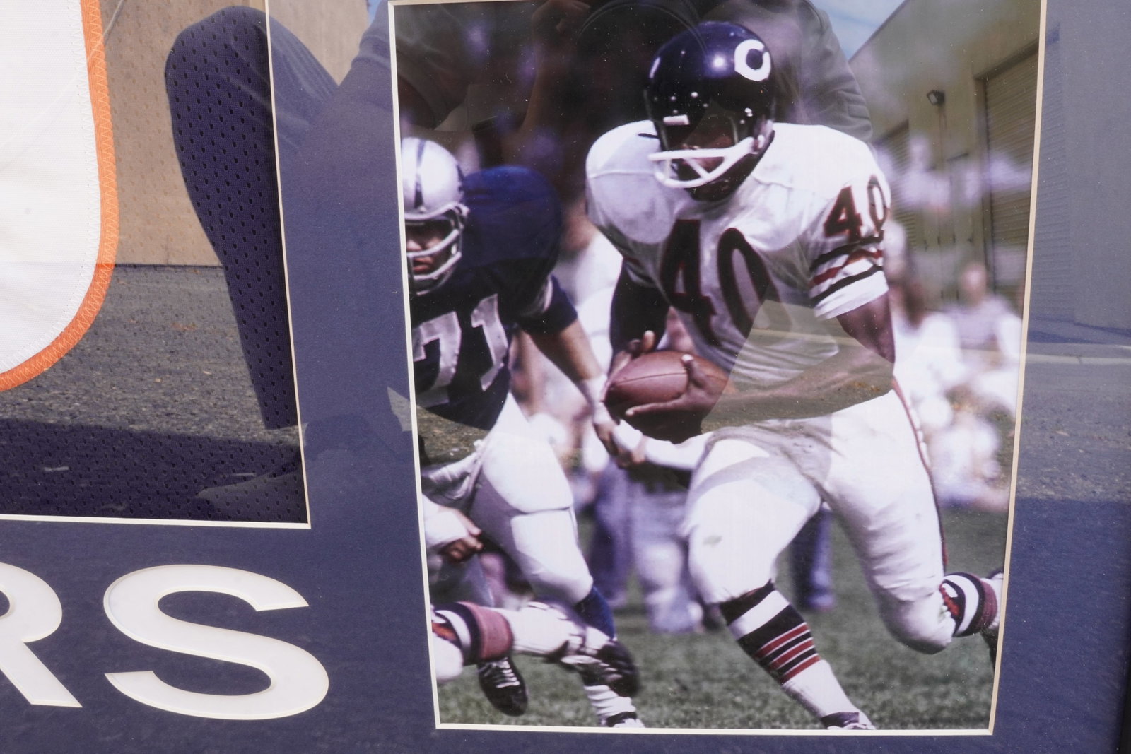 Gale Sayers signed jersey PSA - 6
