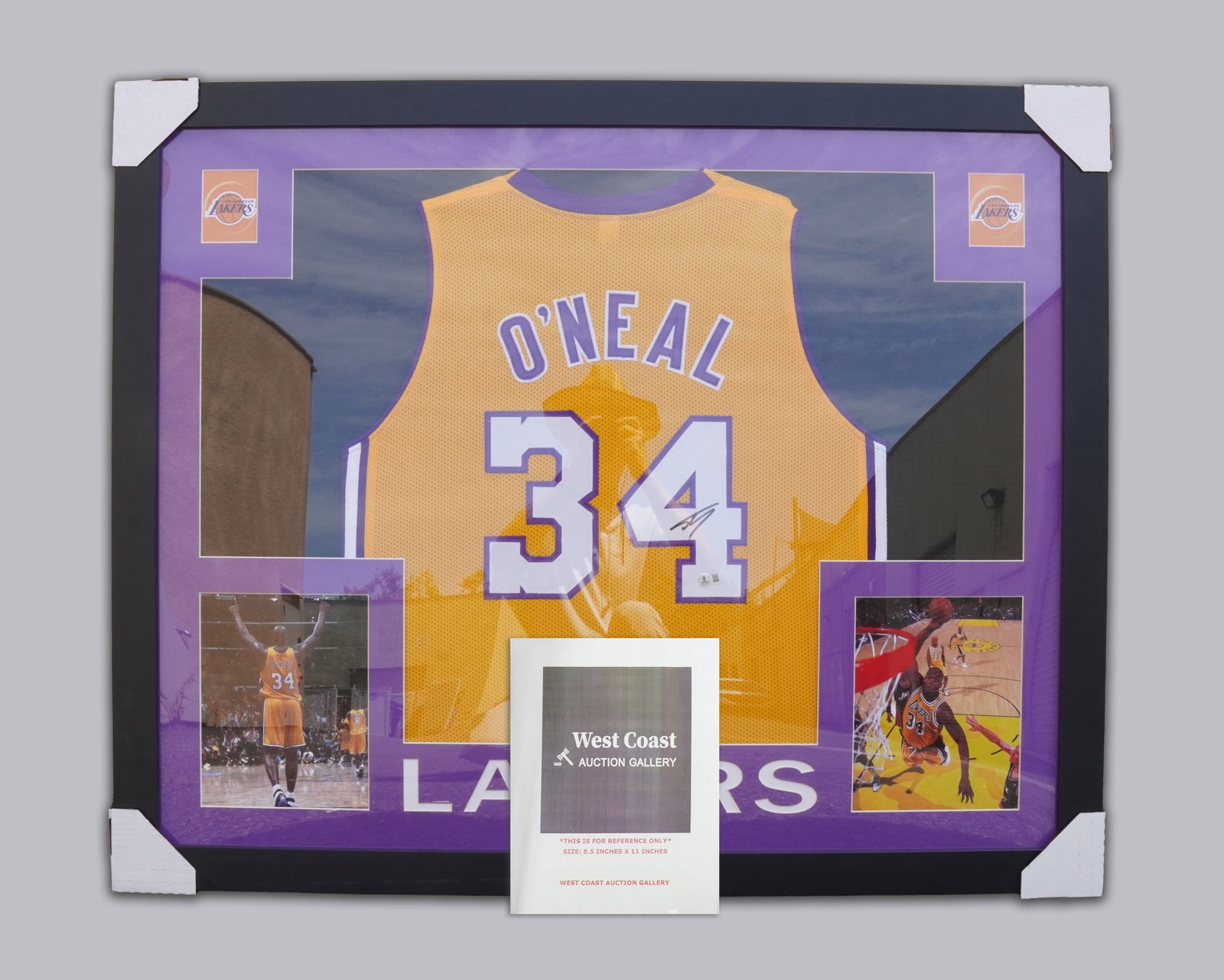 Shaq signed jersey Beckett - 2
