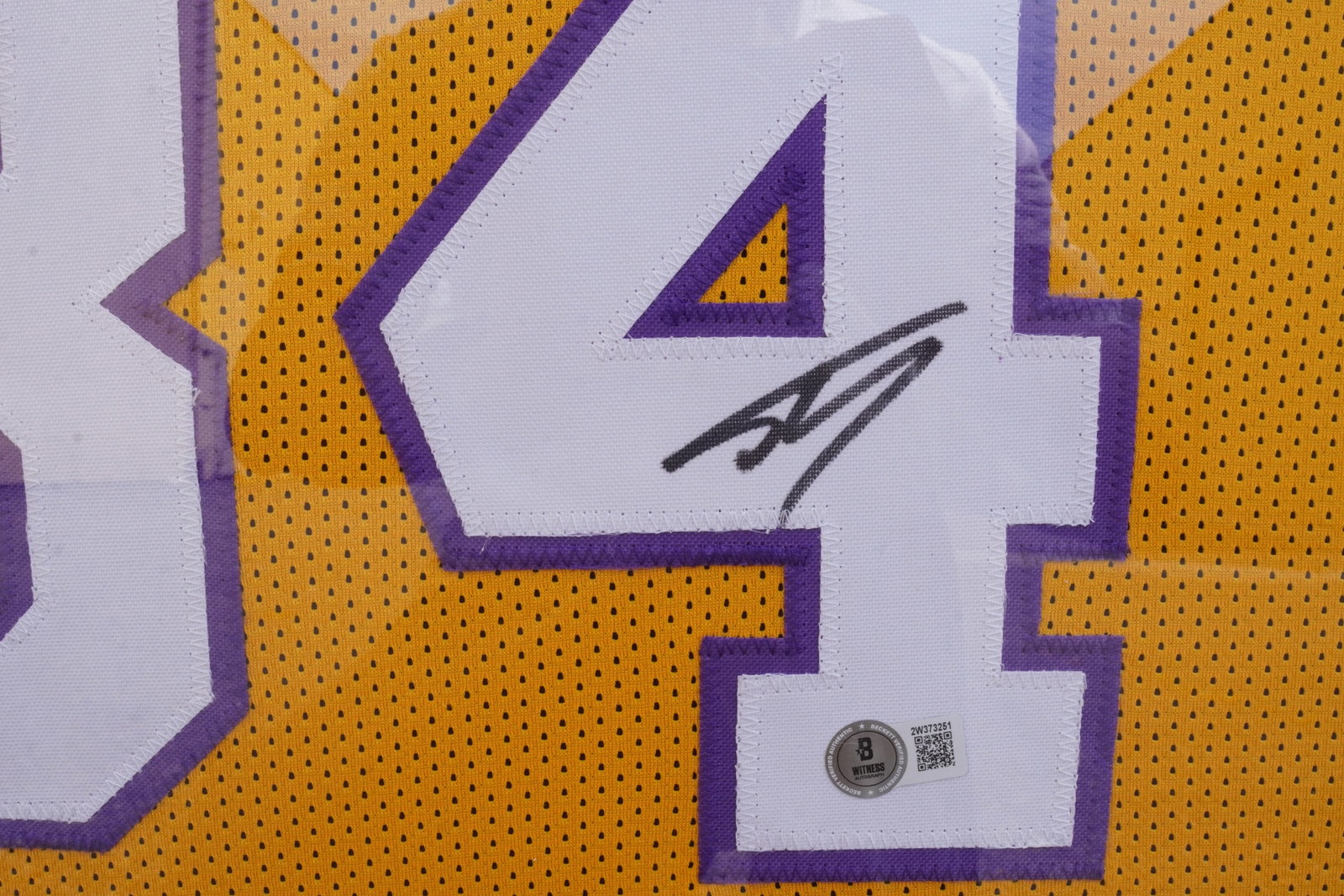 Shaq signed jersey Beckett - 3
