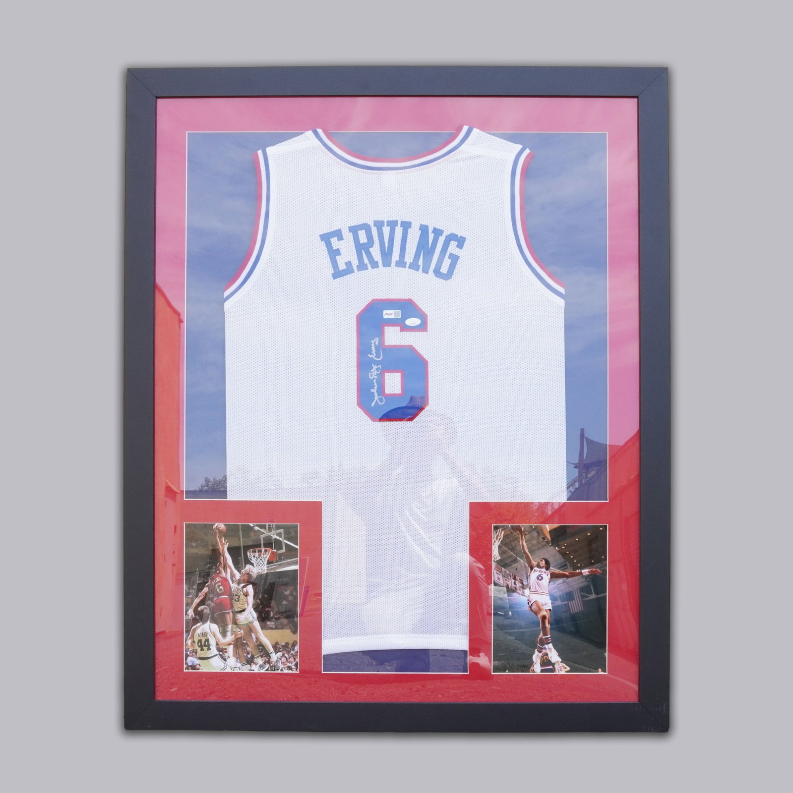 Julius Erving signed jersey (1 of 8)