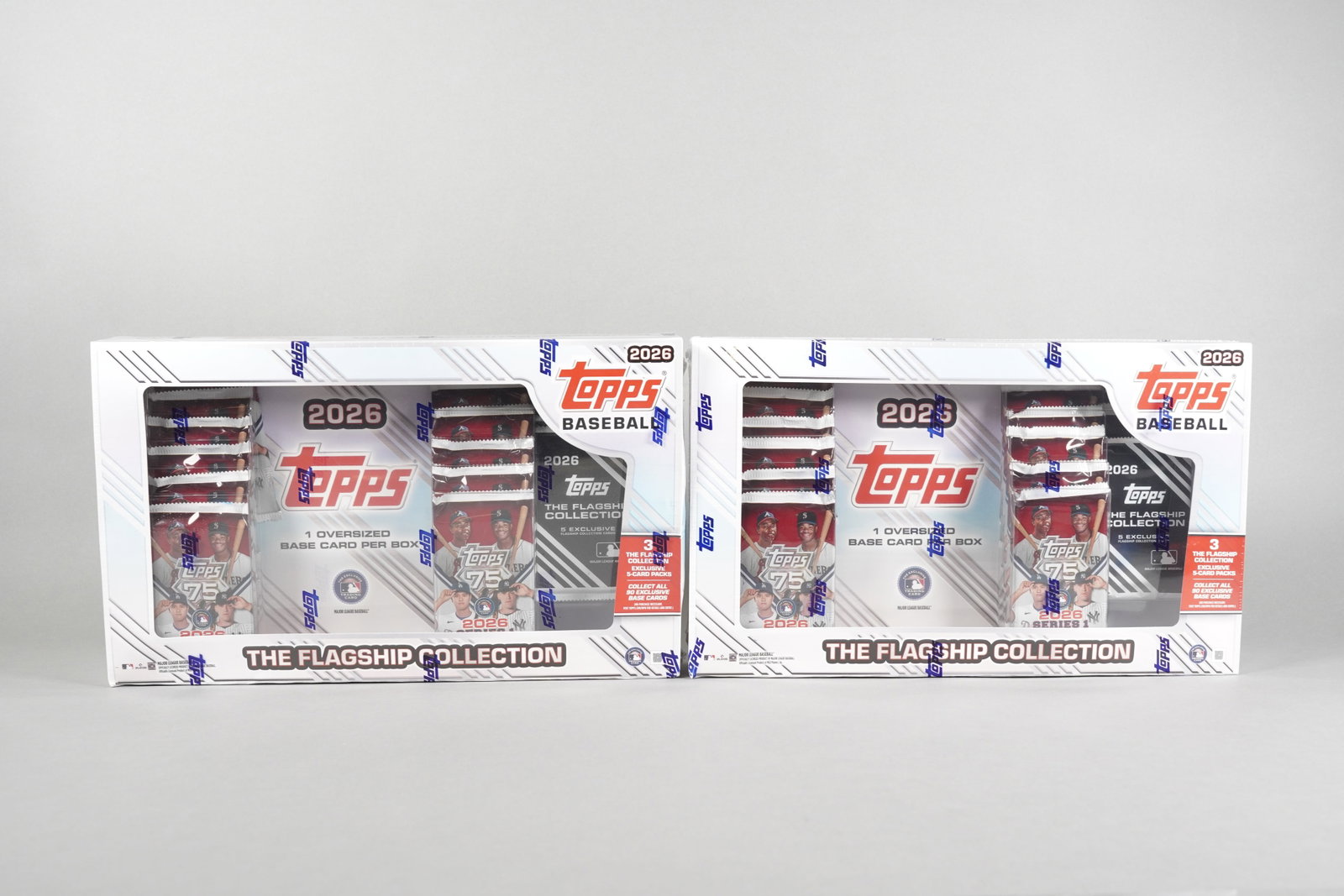 Lots 2026 Topps sealed baseball packs: Lots 2026 Topps sealed baseball packs.