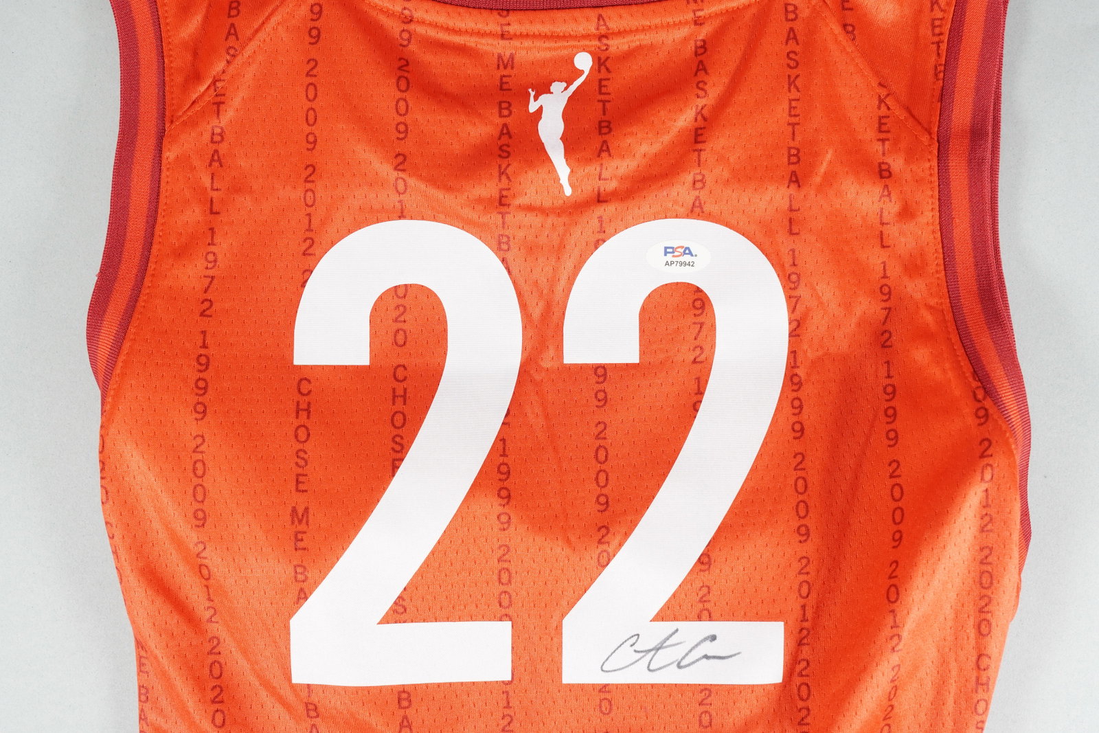 Caitlin Clark signed jersey PSA - 2