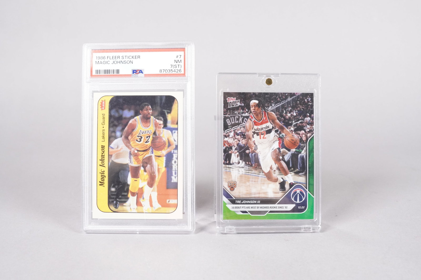 Lots basketball cards Magic Johnson - 2