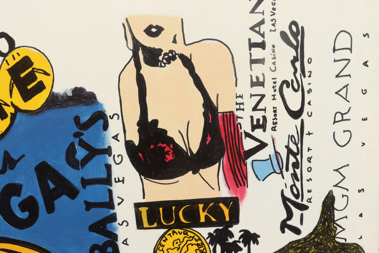 Steve Kaufman original screenprint signed - 4