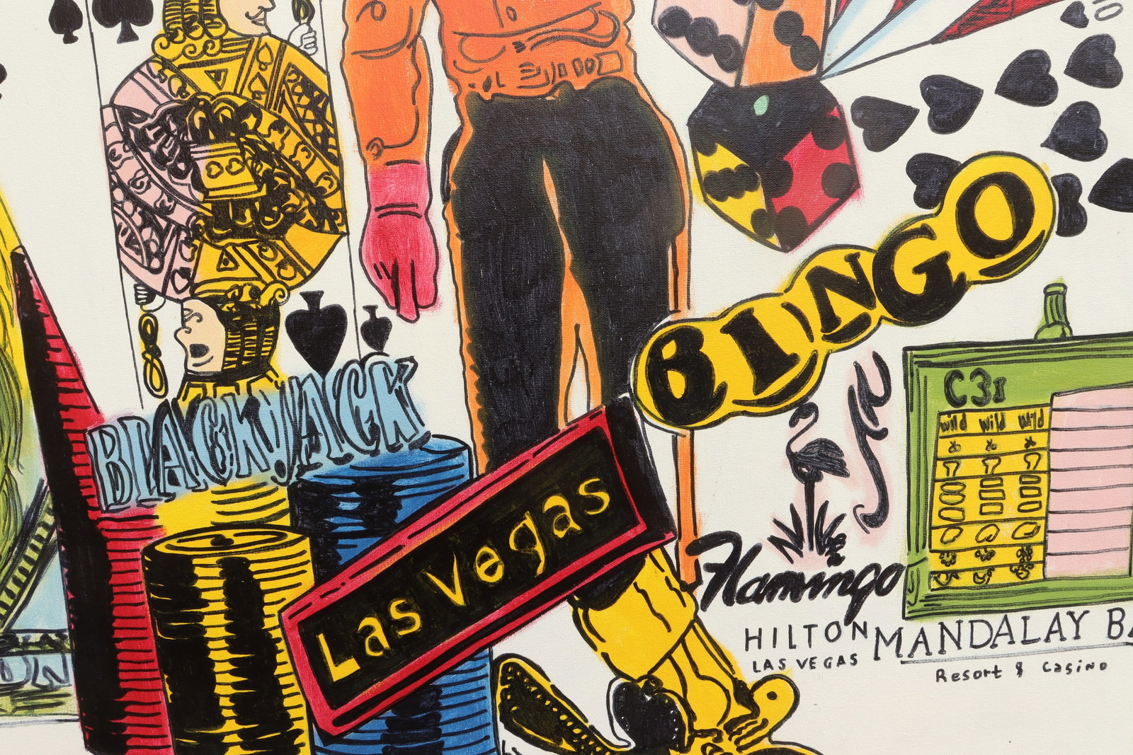 Steve Kaufman original screenprint signed - 6