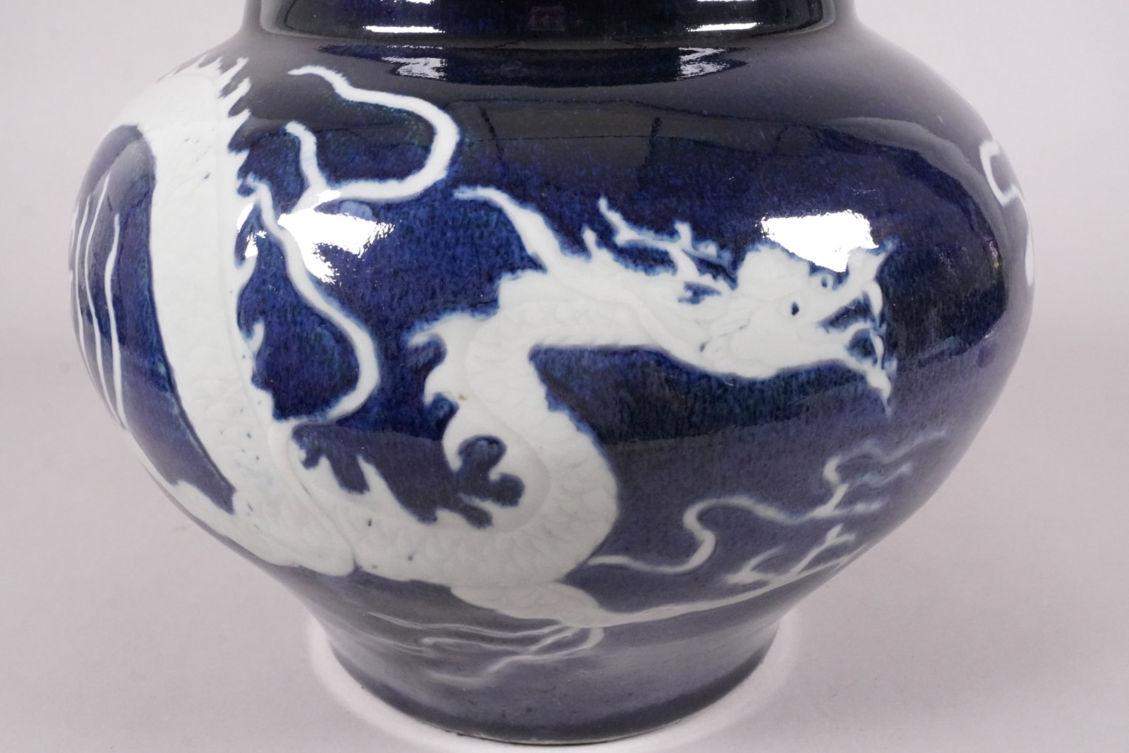 Chinese large dragon jar - 5