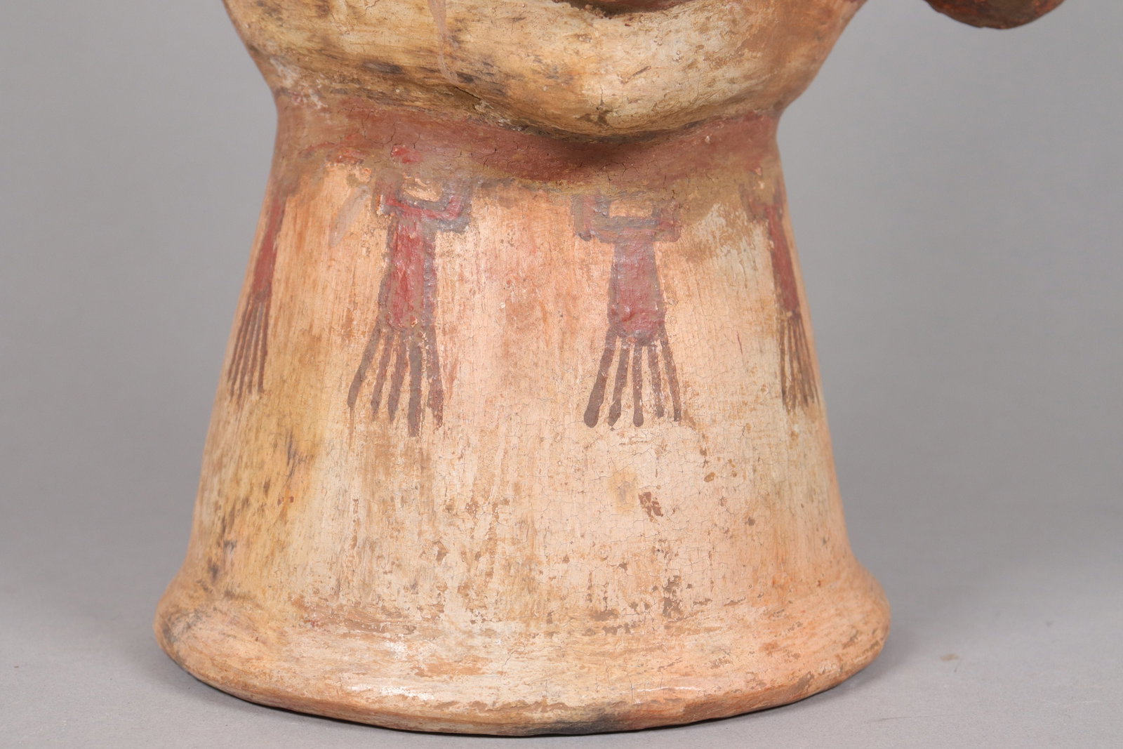 Pre-Columbian ceramic bust figure - 4