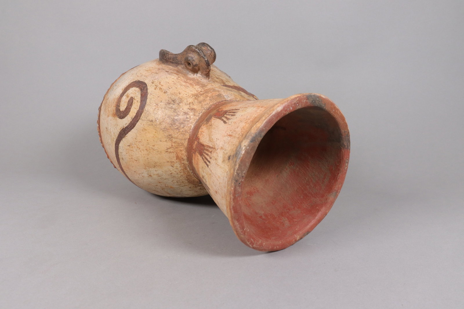 Pre-Columbian ceramic bust figure - 6