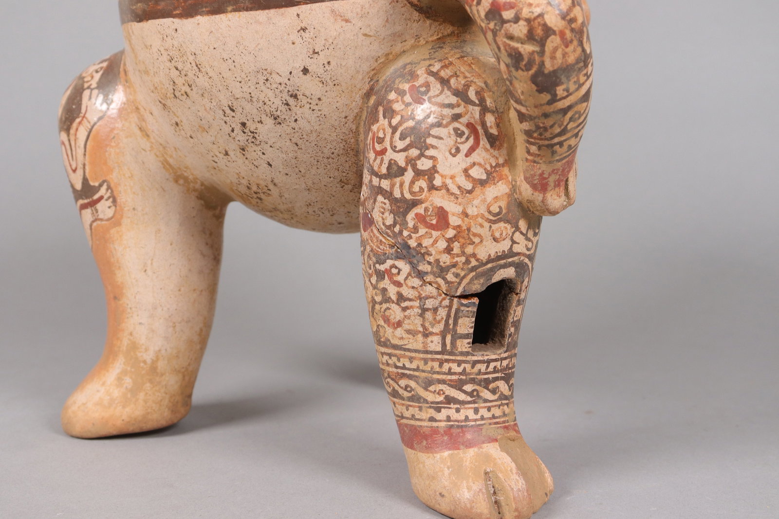 Important Pre-Columbian large pot - 4